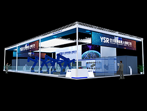 安川上海展上海机器人展台设计搭建项目案例