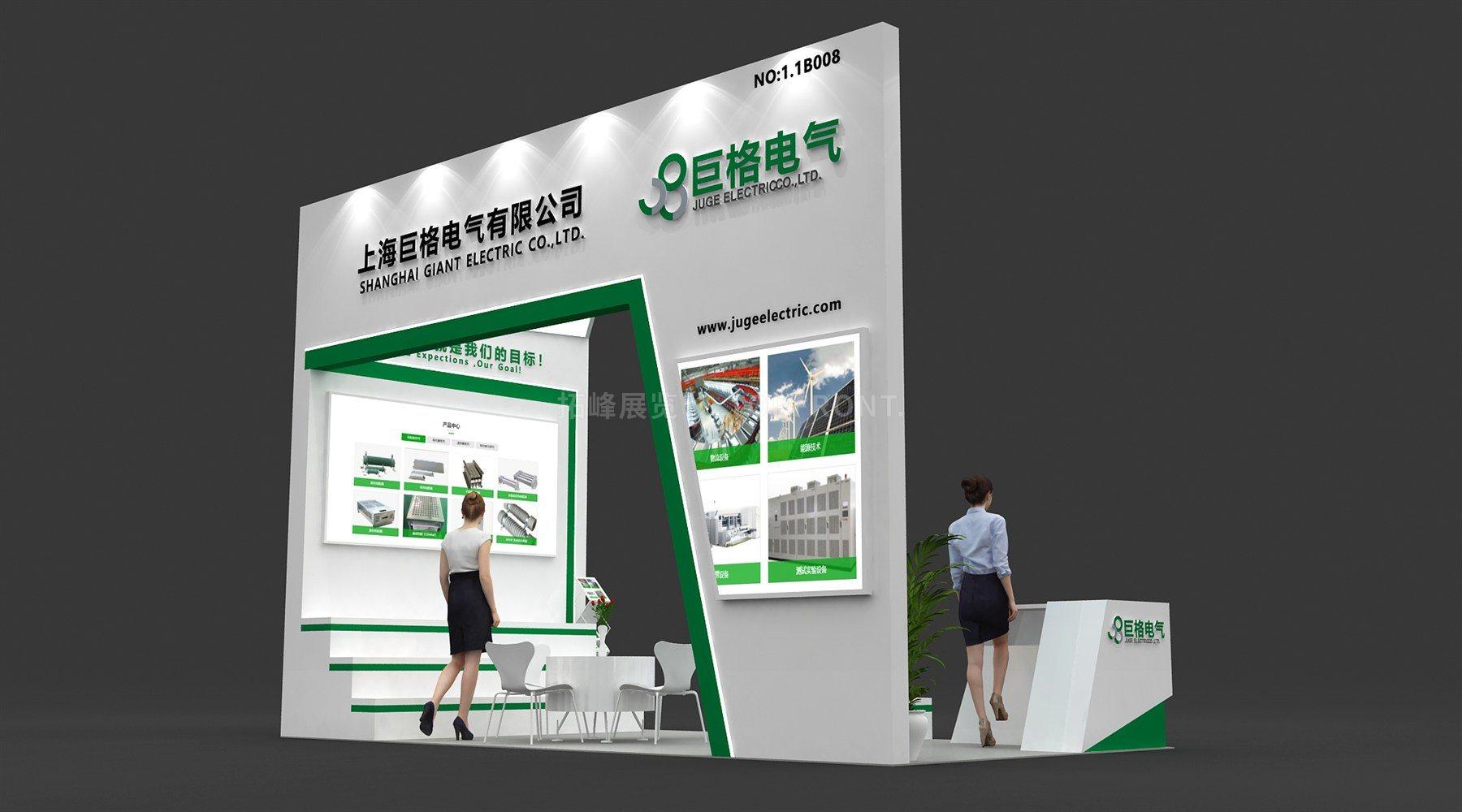 巨格 上海 现代风格 展台搭建案例 实拍 2