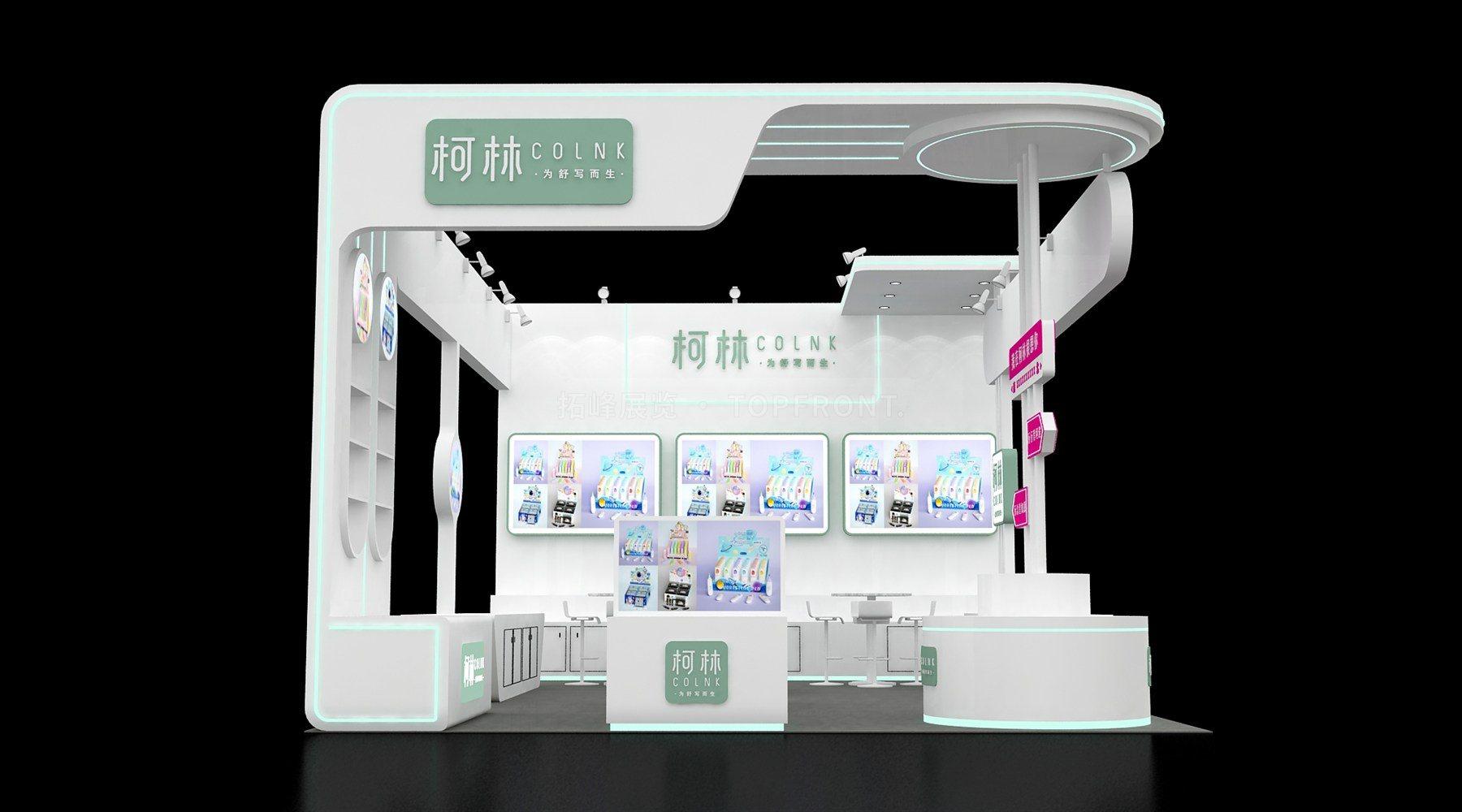 宁波柯林义乌72㎡文具选品展台设计搭建案例 实拍 4