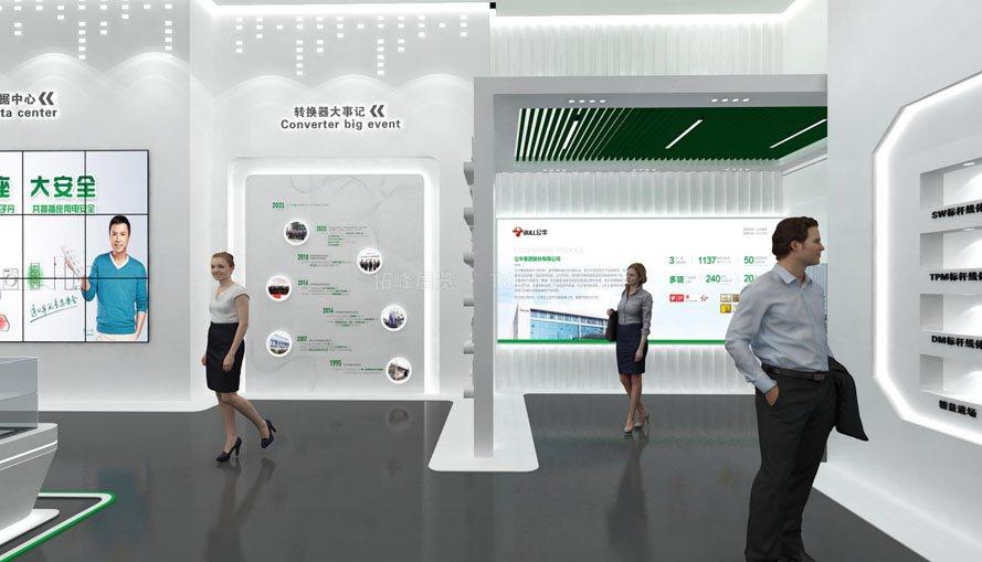 公牛集团新厂区展厅和参观通道设计制作 实拍 2