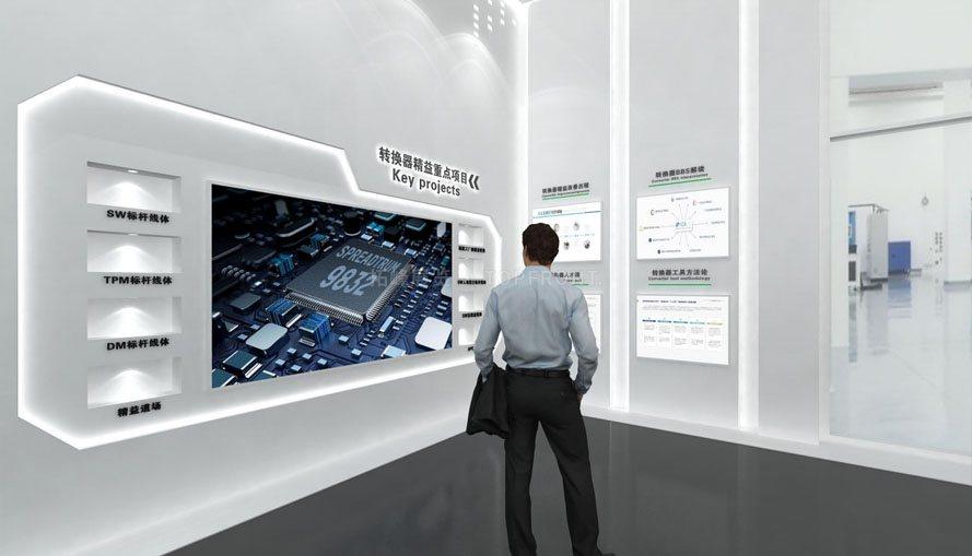 公牛集团新厂区展厅和参观通道设计制作 实拍 4