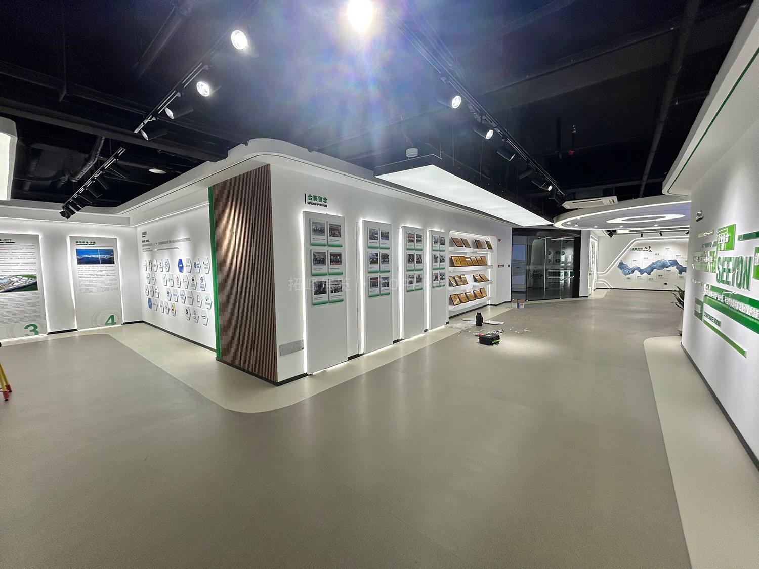 鑫甬股份展厅设计思路|新材料企业全球化接待动线案例 实拍 3