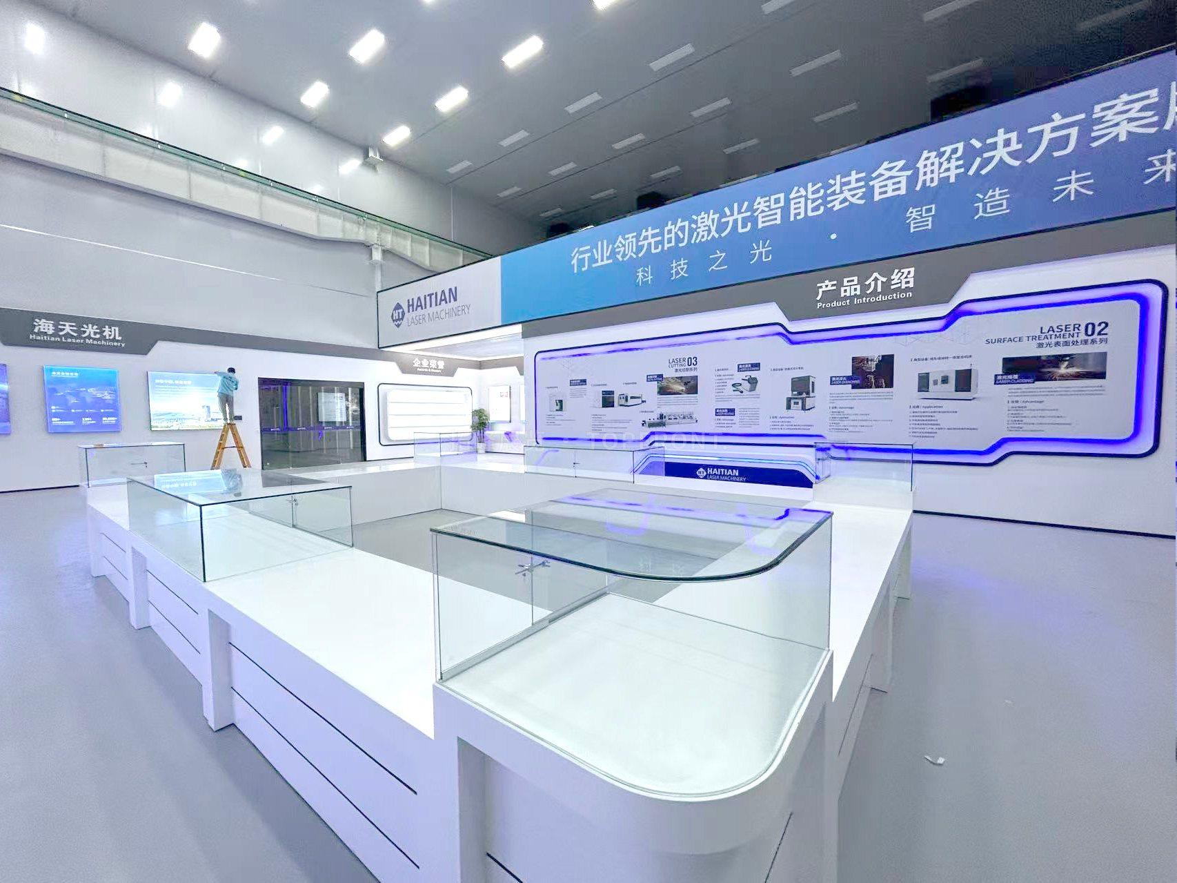 海天光机展厅|宁波高端装备企业展厅设计施工 实拍 2