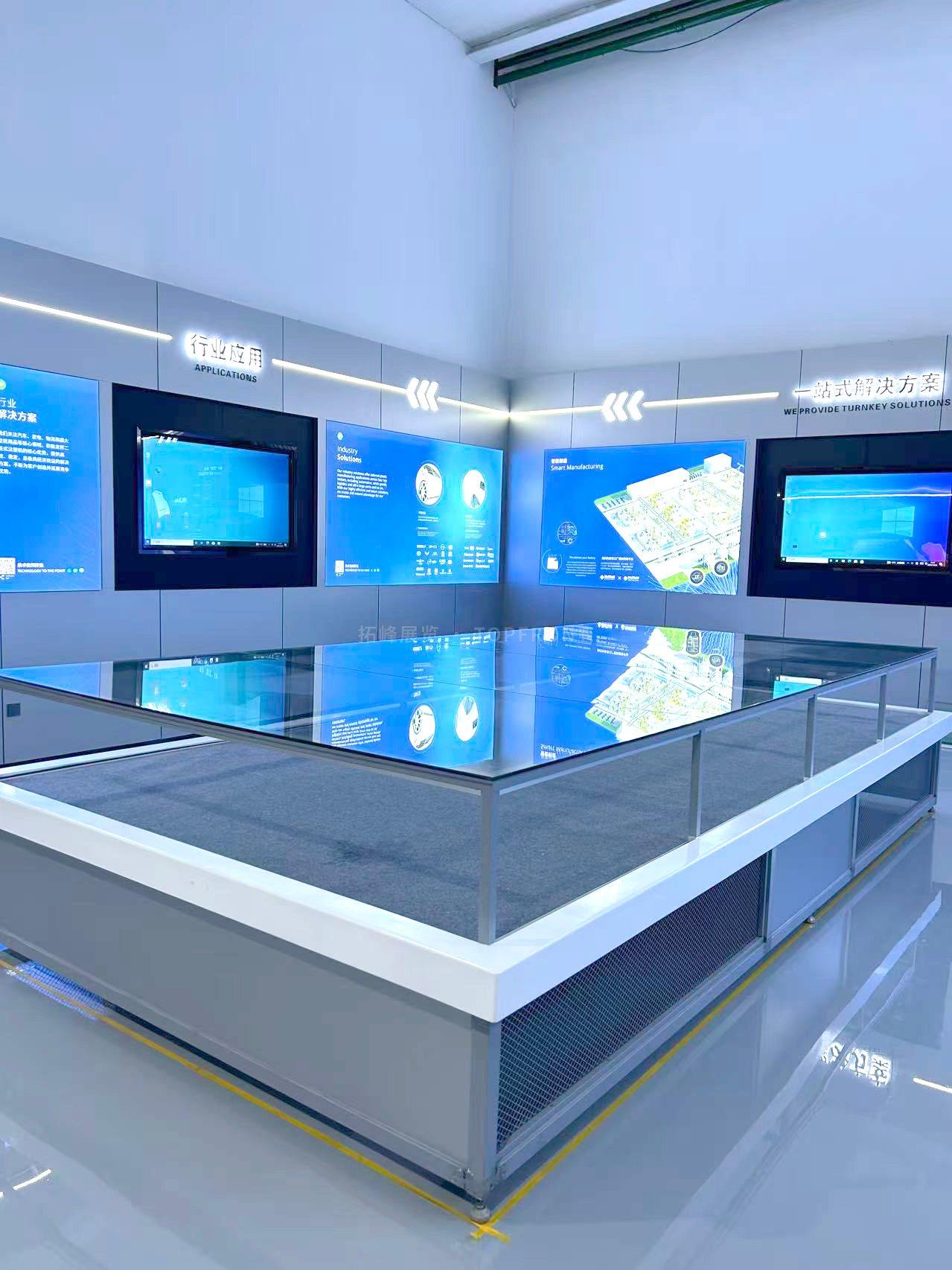 海天精工十分厂展示厅|宁波高端制造企业展厅设计施工 实拍 1
