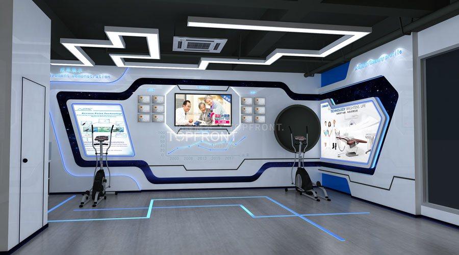 医疗公司展厅设计 实拍 2