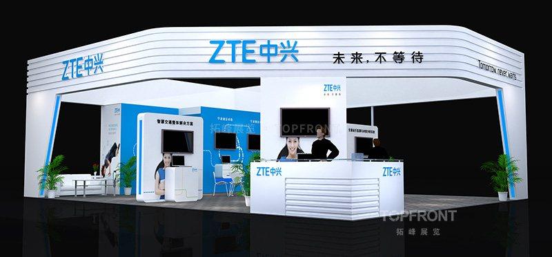 智博会中兴智慧展厅 重庆科技品牌展厅设计施工