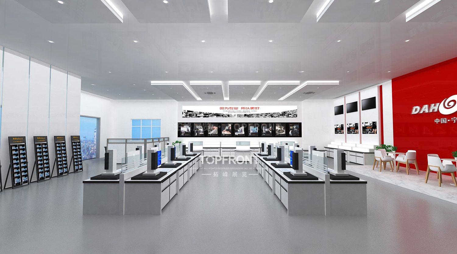 大虹工具展示厅宁波企业展厅设计施工案例