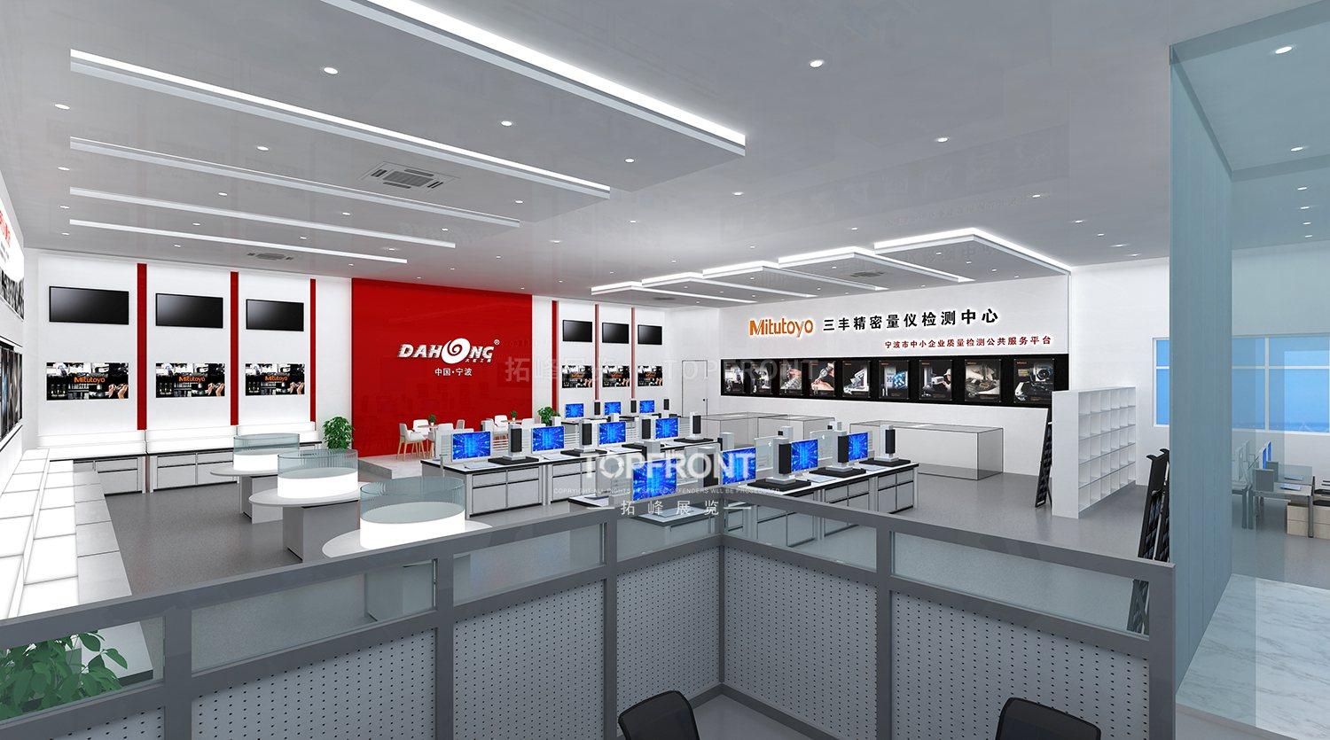 大虹工具展示厅宁波企业展厅设计施工案例 实拍 2